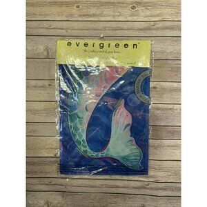 Evergreen Garden Flag Magical Mermaid Garden Tail